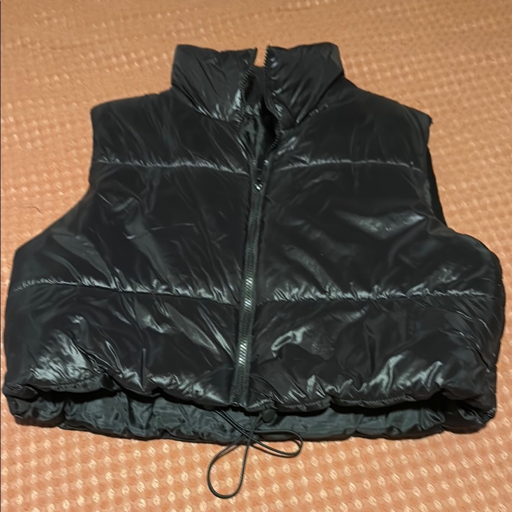 Black Puffer Vest
